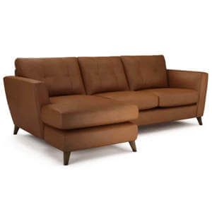 Lounge Company Holly Chaise Left Hand Unit - Leather